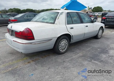 2003 Mercury Grand Marquis Gs из США, поврежденный, VIN 2MEFM74W73X650051